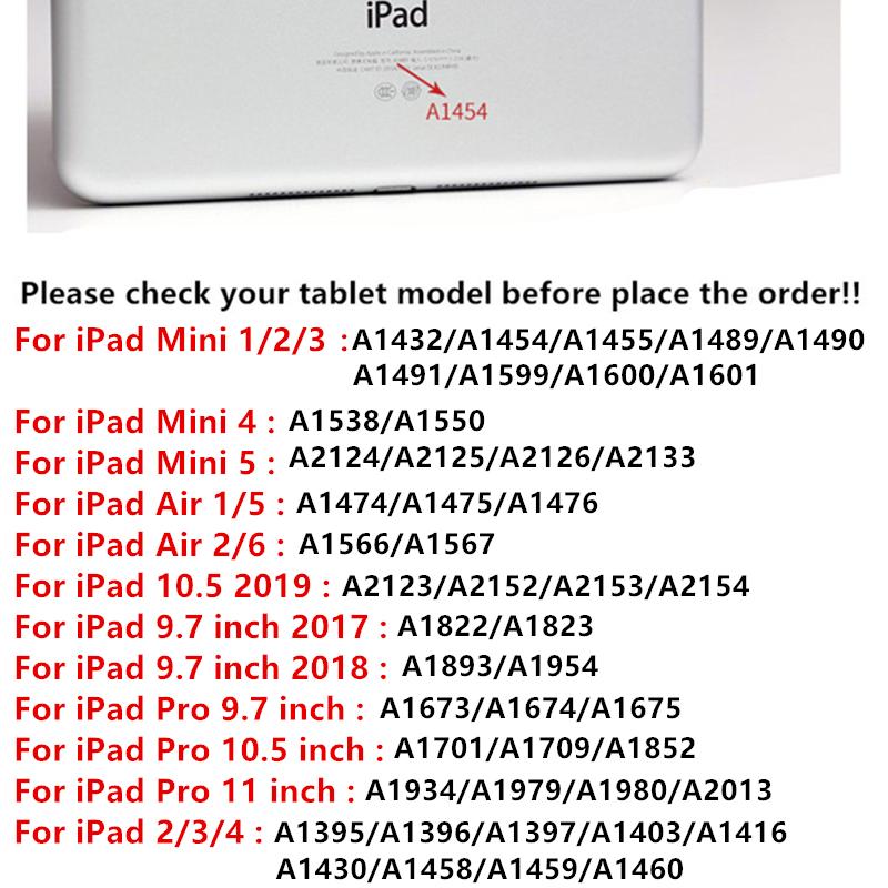 Прозрачный чехол для iPad 10,2 2019, противоударный чехол из ТПУ с углами для iPad 9,7 2017 2018 Air 2 1 Pro 9,7 11 10,5 12,9