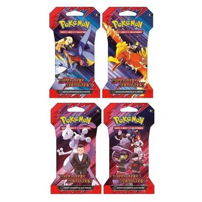 Бустер Pokémon - THE POKÉMON COMPANY - EV10 Алый и Фиолетовый - 10 карт - Случайный дизайн - 6 лет и старше