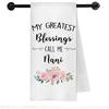 Nani Grandma Godmother Gifts Kitchen Towels, God Mother Gifts for Women Dish Tea Towels, The Best Nani Get Promoted to Godmother Decorative Hand