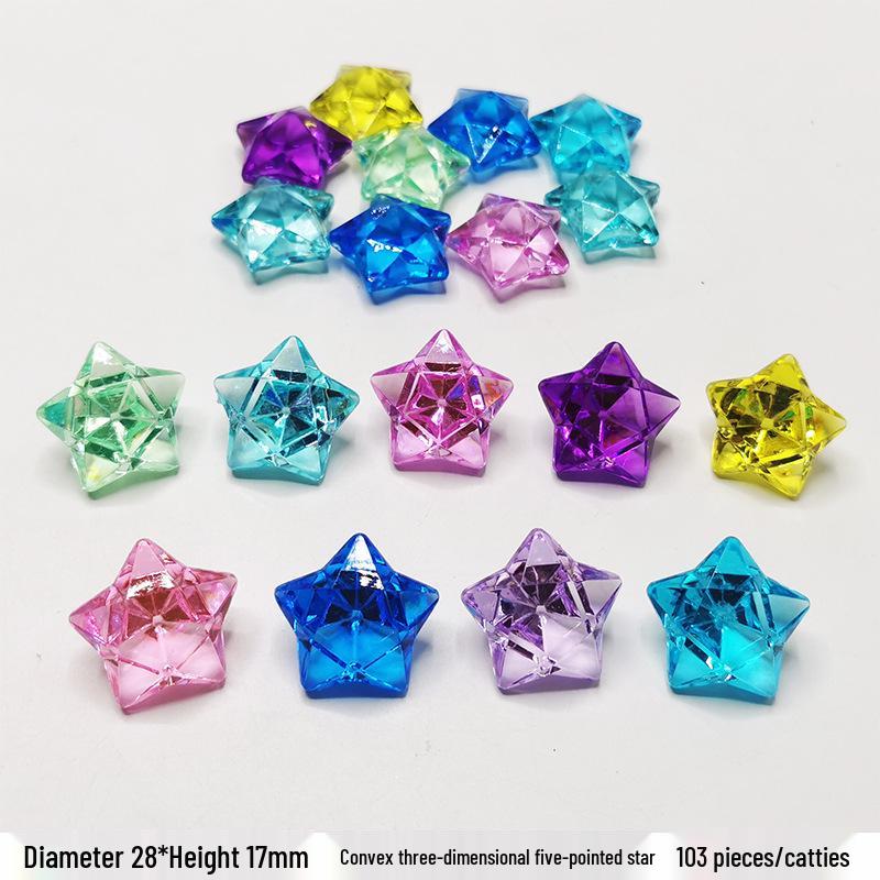 Colorful Mini Acrylic Milk Bottle Cartoon Ornaments - Cute Handmade DIY Decorative Accessories