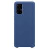 Navy Blue Flexible Silicone Case for Samsung Galaxy S21 Ultra 5G