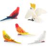 Simulation Bird Bird Parrot Model Cognition Parrot Cockatoo Desktop Static Decorative Ornament Toy
