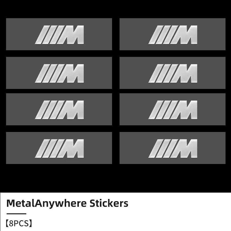 2025 Hot 3D Car Logo Stickers Metal Letter Car Stickers Interior Decoration For BMW E46 E90 E60 F10 E39 F30 E36 F20 E87 E90 E70