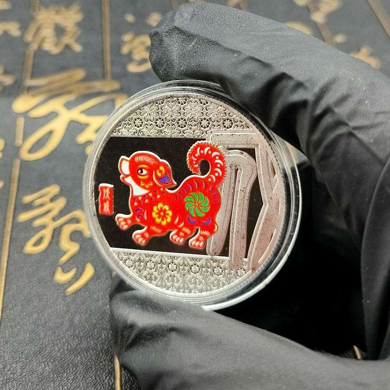 12 Zodiac Commemorative Medals, Metal Crafts, Colorful, Zodiac Coins, Souvenirs, Events, Gifts, Handheld Gifts, Christmas Gift, Stocking Stuffers