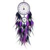 Bohemian Hand-woven Dreamcatcher Wind Chimes - Artificial Feathers Crystals Exquisite Home Bedroom Wall Decor