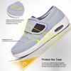 Wide Toe Walking Shoes Hook and Loop Walking Shoe Lightweight Strap Sneaker Width Breathable Elder Shoes Edema Swollen for Women Men