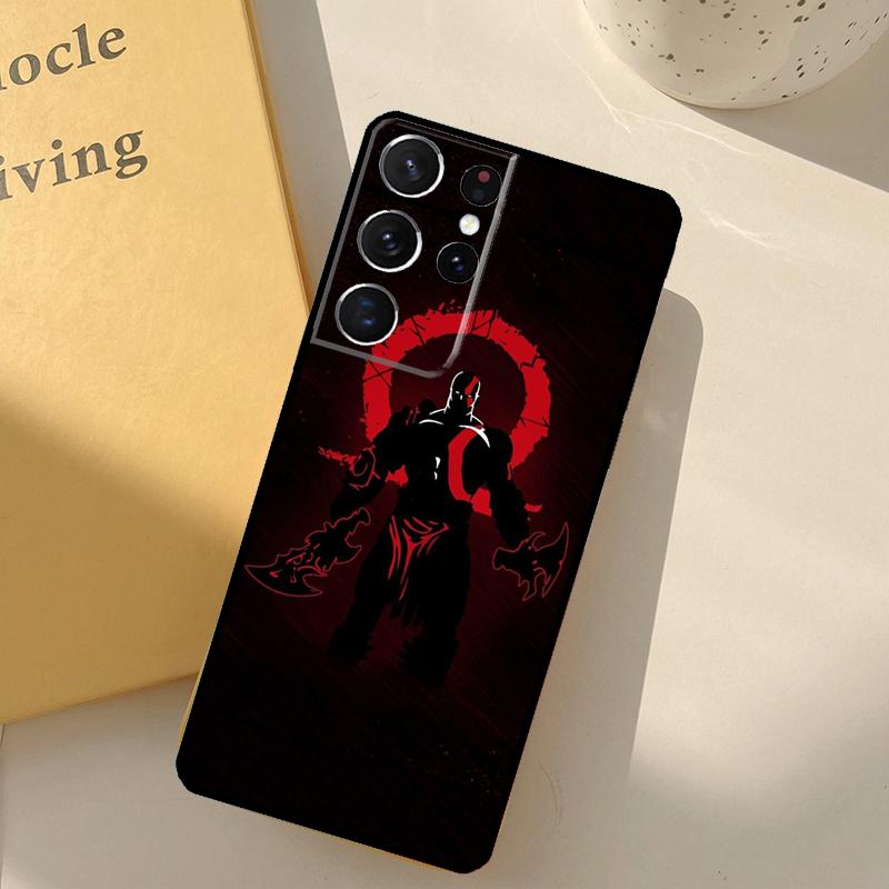 Чехол для телефона God of War для Samsung Galaxy S25 S20 S21 S22 S23 S24 Ultra S9 S10 Plus S25 FE Защитный корпус