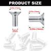 Automotive Screw Rotor Brake Disc Retaining,93600-06014-0H,Stainless Steel Retaining Screws for Front and Rear (8)