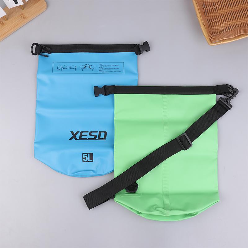 500D Водонепроницаемая сумка для плавания Dry Sack 2/5/10 л Водонепроницаемые плавучие сумки для сухих вещей Для катания на лодке, рыбалки, рафтинга, плавания