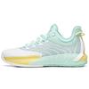 Gh1 Low Hayward Nba Home Wear-Resistant Breathable Low-Top Basketball Shoes Men Sneaker White Green Yellow 112021103-6