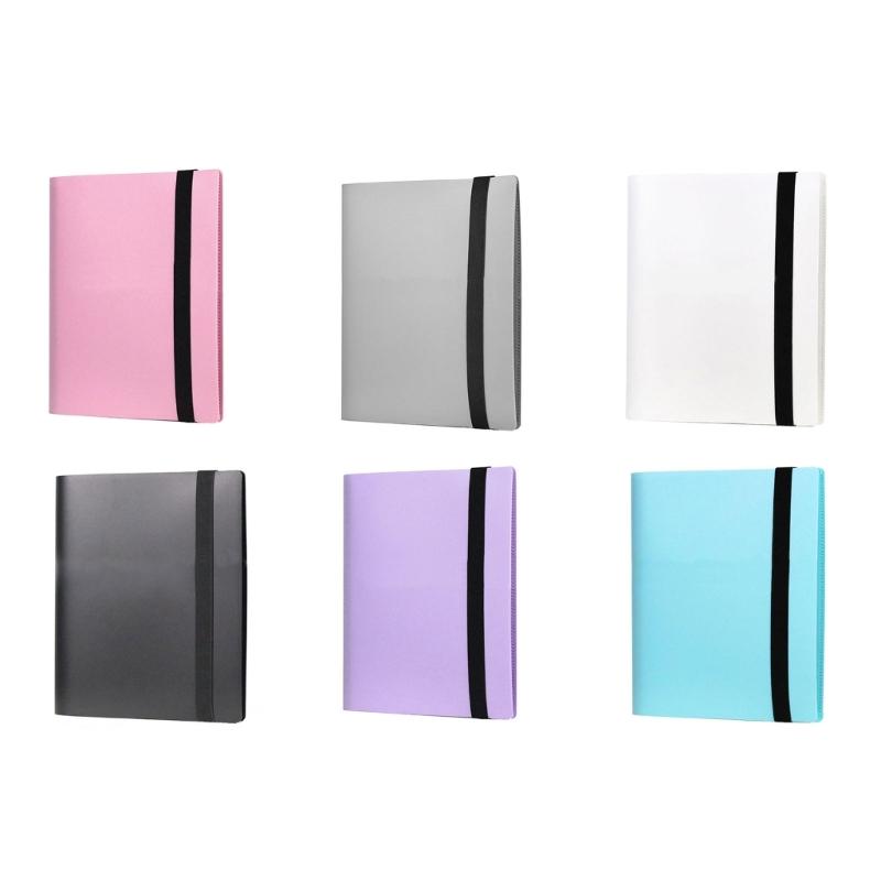 Trading Card Binder,Card Binder 9 Pocket Card Collection Album 360 Card Holders Folders for Game Cards Sports Cards