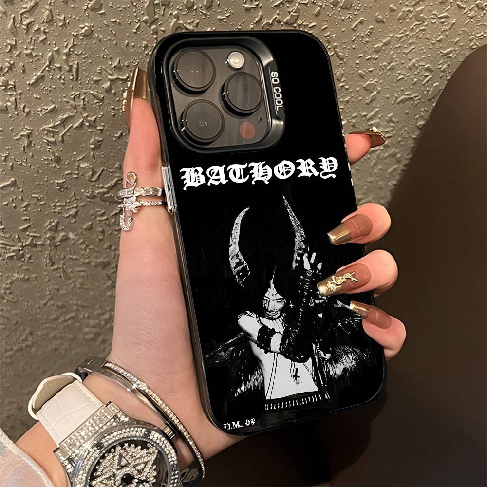 Чехол для телефона B-BathoryS Band Quorthon для iPhone 15,16,12,14,13,17,11,E,Pro,Max,Plus,Air,Mini Черный TPU Чехол
