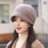 Autumn and Winter Hats Female Warm and Cold Earmuffs Baotou Caps