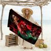 Ronaldo's Legacy Football Beach Towel Super Soft & Absorbent Comfortable Lightweight