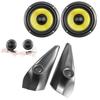 CGP In-Car Tweeter Panel with Built-in Tweeter, 17cm 6.5-inch 500W Speaker Set for Toyota S700V, S710V, Atrai, and Hijet Cargo (CGP5762-65T3)