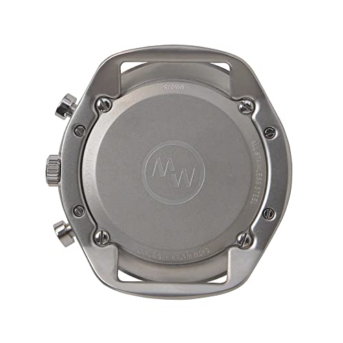 MASTER WORKS Quattro 002 MW07SN-EDNVG8 Мужские часы, Сделано в Японии, Кварцевый механизм, 41 мм, Кожаный ремешок, Хронограф, Темно-синий