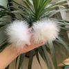 White Feather Hairpin Side Clip Hanfu Accessories Korean Feather Headdress Hairpin 