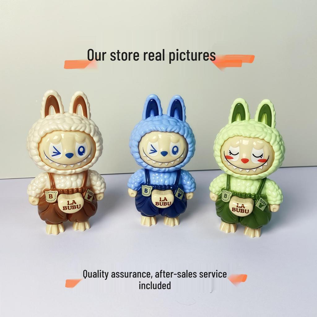 Брелок Лабубу Кукла-фигурка с меняющимся лицом Нечжа Игрушка Подарок