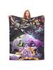 Drones Blankets Fleece Tragi Comedy Warm Throw Blankets For Bed Bedroom Quilt