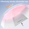 20 Bone Automatic Gradient Color Umbrella for Men Women Large 3 Fold Windproof,Waterproof Sunshade Sun UV Protection Umbrellas