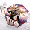 Personalized Name M-Marvel Print Umbrella - Automatic Open/Close, Eight-Rib Durable Frame, Automatic Folding Umbrella