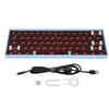 61 Keys Mechanical Keyboard DIY Kit Support Wireless 2.4G BT 3.0 5.0 Type C Wired Modular