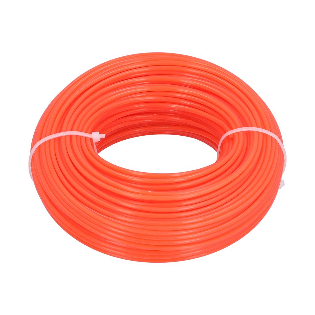 50 м 2,4 мм триммерная линия, круглый нейлоновый шнур, замена провода для триммера для бензиновой травы