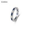 Классическое кольцо Lindon из медного сплава с цирконием, женские ювелирные изделия, свадебный подарок для вечеринки