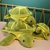 Yousheng Turtle Doll Soft Pillow Various Sizes Healing Turtle Shape Plush Toy Bed Back Cushion Desktop Ornament