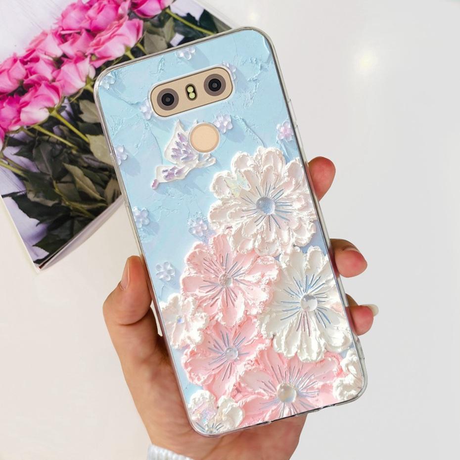 Красивый Расписной Чехол Для LG G6 G6+ H870 LS993 VS988 LGM-G600L Мягкий Силиконовый ТПУ Задняя Крышка Для LG G6 Plus G6plus Чехлы Для Телефона