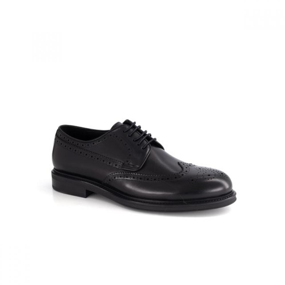 DakS Men S Comfort claSSic Wingtip dreSS ShoeS Black Drx603kv10