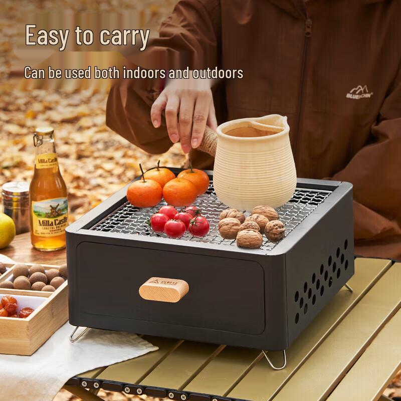 Уличный угольный мангал и печка для чая Suncojia