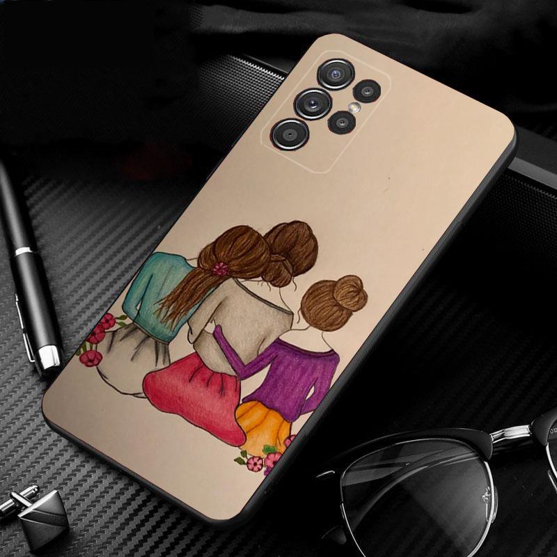 Чехол для телефона "Супер Мама Мама и Дочь" для Samsung S26 S25 S24 S23 S22 Ultra S23 S22 S25 Plus S24 FE S26Edge