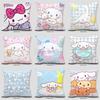 Милая наволочка с собачкой с большими ушами Sanrio, мягкая и удобная, чехол для подушки на диван в гостиную, Кавайная комната, спальня, домашнее украшение