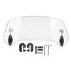 Motorcycle Windscreen Adjustable Clip On Windshield Universal Wind Deflector for Motorbike