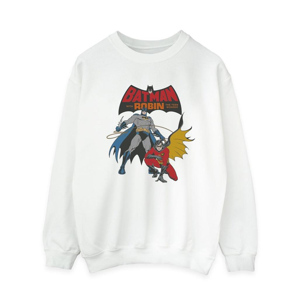 DC Comics Womens/Ladies Batman And Robin Sweatshirt