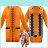 Kakegurui Азартный игрок Руна Ёмодзуки Косплей Костюм Уютное Худи Пальто