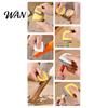 Home Cooking Peeler Stainless Steel Ginger Peeler, Mini Garlic Skin Remover Scraper, Multifunctional Vegetable Blade Fruit with Non Slip Handle,