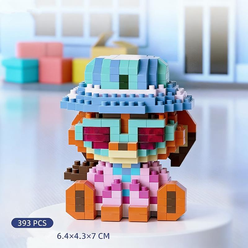 Replica Disney Zootopia 2 Building Blocks Set Judy Nick Gary Snake Blocks Cartoon Mini Particle DIY Puzzle Kit Birthday Gift
