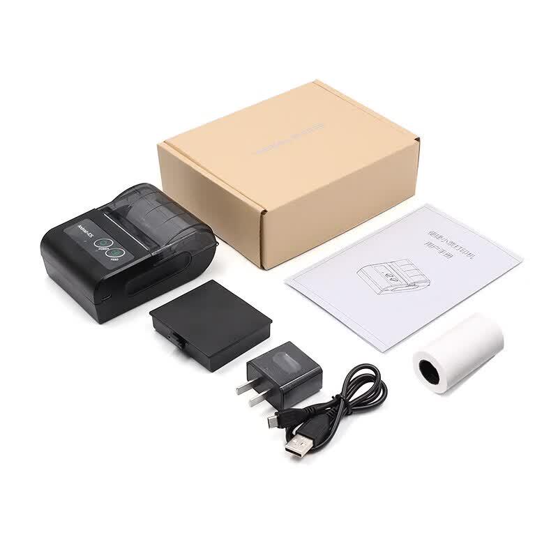 Dongwei 80мм Портативный Bluetooth Термопринтер CN вилка (адаптер в комплекте)