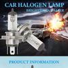 2pcs 100W Clear H4 Car Headlight Bulb H7 H11 H1 H8 H10 H13 LED Fog Lights 9007 9006 9005 881 880 Car Daytime Running Light 12v
