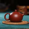 90 мл Исинские фиолетовые глиняные чайники, подлинные чайные горшки Dahongpao Xishi, чайник с шаровым отверстием, чайник ручной работы, бутиковый чайный сервиз Zisha