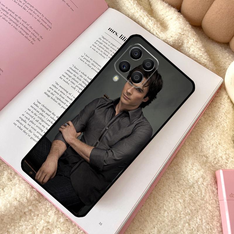 Чехол Vampire Diaries Damon Salvatore для Samsung Galaxy M12 M14 M11 M13 M15 M06 M16 M36 M56 M31 M53 M32 M52 M35 M55 M34 M54