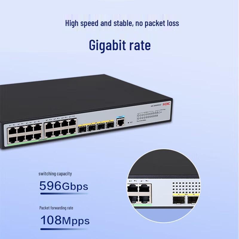 H3C S5016PV6-EI Managed Gigabit Enterprise Switch