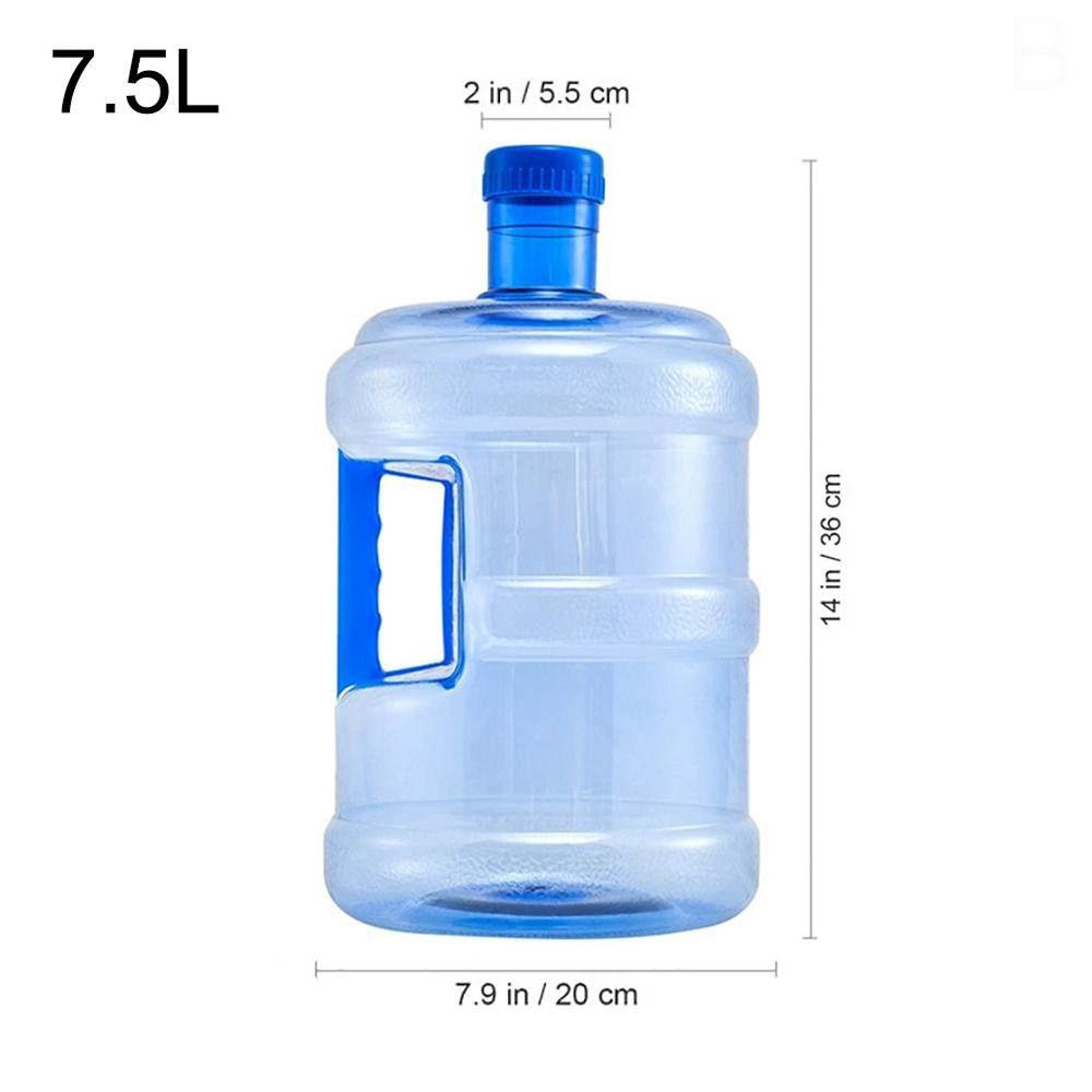 1Pcs Portable Pure Water Bottle Jug Food Grade Dispenser Barrel Durable Mineral Water Container