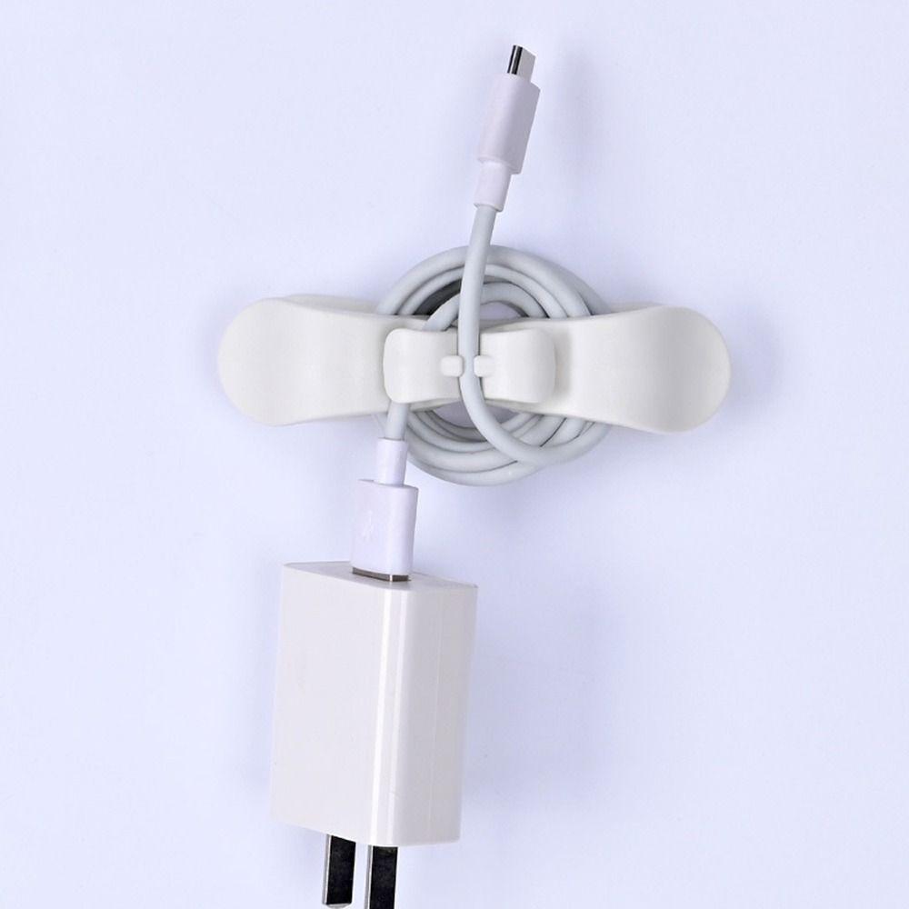 Upgraded Kitchen Winder Self-Adhesive USB Charging Cable Organizer Rice Cooker