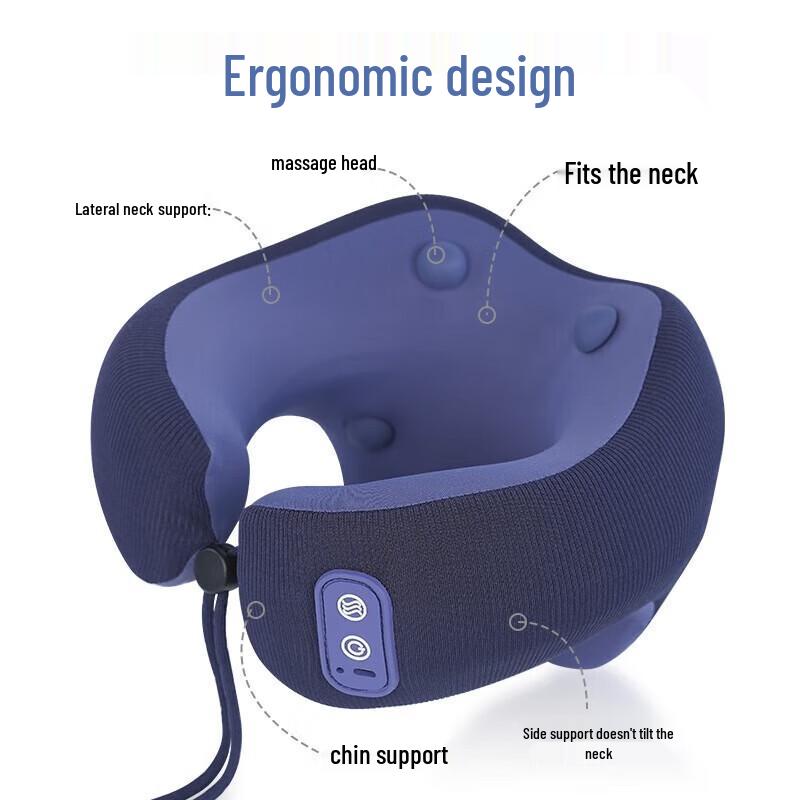 Jiancheng UM-1 Moyi U-shaped Neck Massage Pillow CN plug (adapter included)