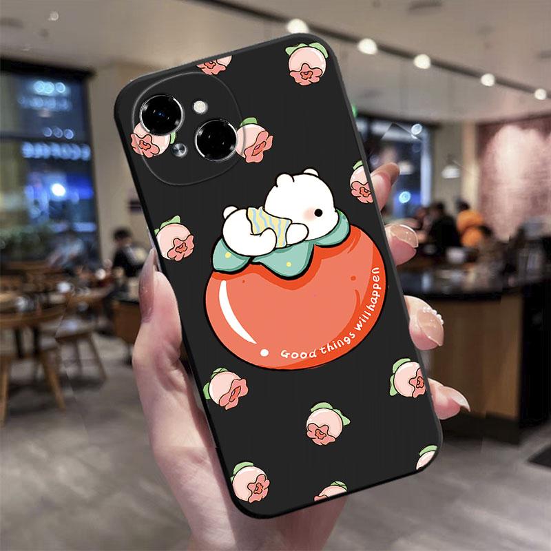 Для Tecno Spark Go 1 Go 2020 2022 2024 2025 Чехол Ударопрочный Силиконовый Кот Мягкий ТПУ Чехол для Телефона Для Spark Go 2023 Задняя Крышка Fundas