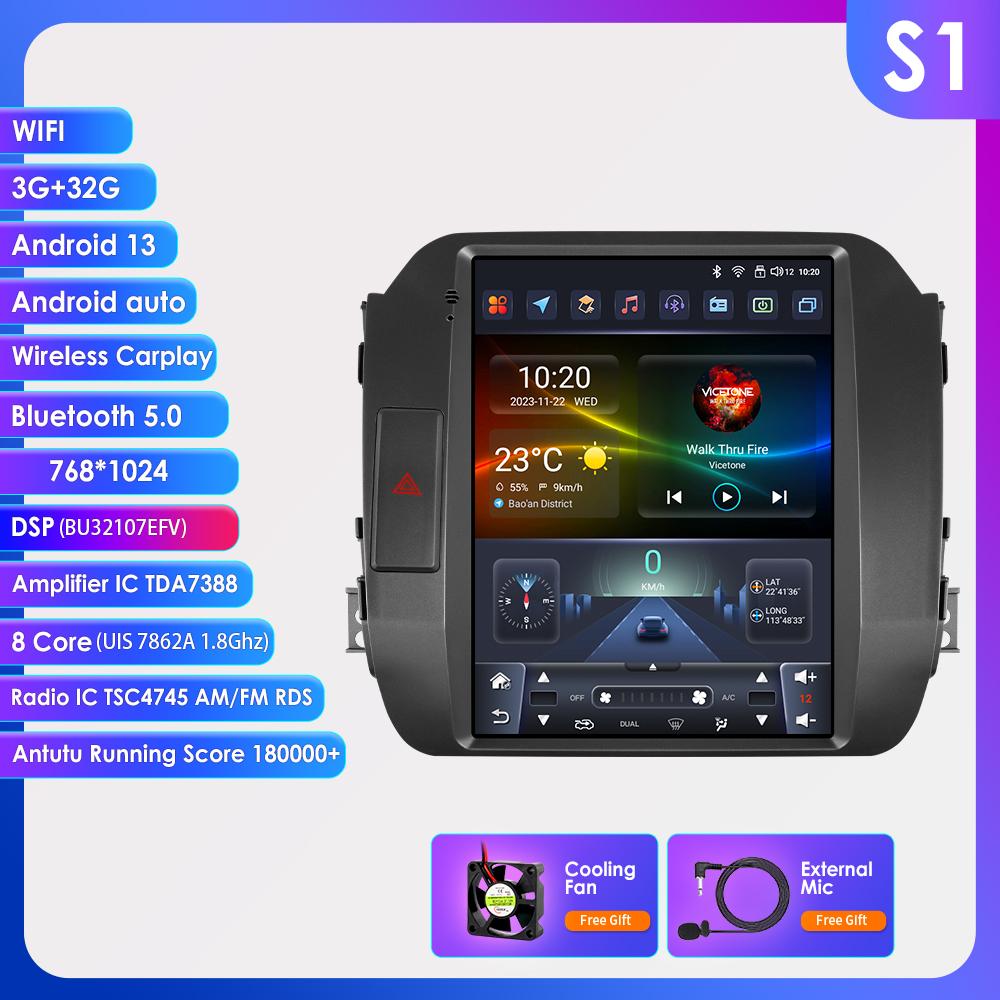 OSSURET Android 13 Car Radio for KIA Sportage 3 Carplay 2011 - 2016 Car Stereo Multimedia Video Player GPS 9.7 Inch Vertical Screen SWC BT RDS FM Mic