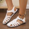 Summer Shoes Women Sandals Open Toe Sandals For Women Retro Women's Shoes Soft Ladies Shoes Elegant Footwear Women Sandal Female